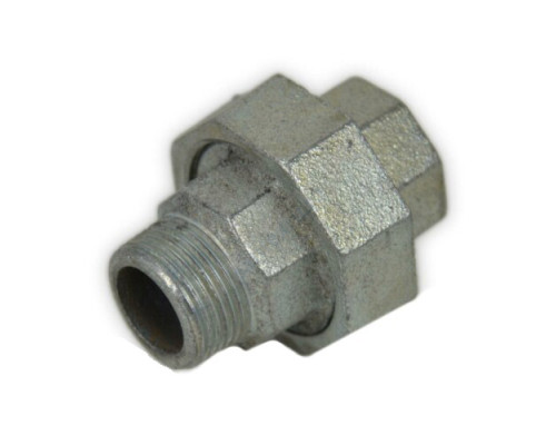 Соединитель прямой американка чугун оц Ду 20 (3/4") ВР/НР Fittex