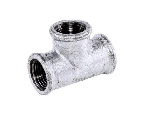 Тройник прямой чугун оц Ду 40 (1 1/2") ВР/ВР Fittex