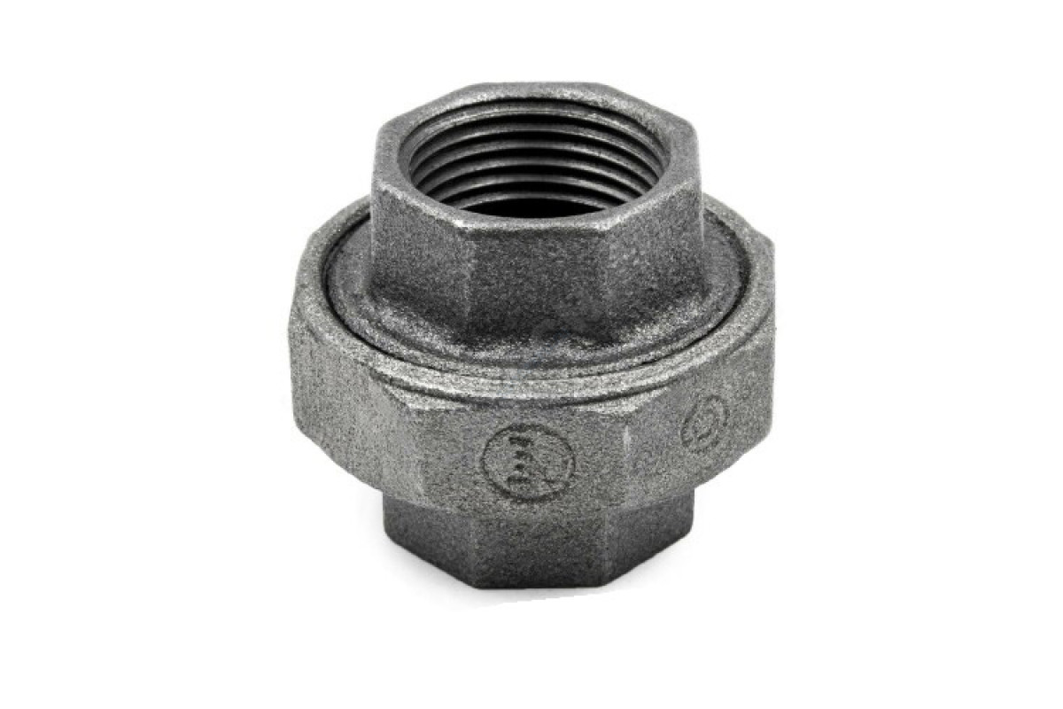 Соединитель прямой американка чугун Ду 20 (3/4") ВР/ВР Fittex PLUS