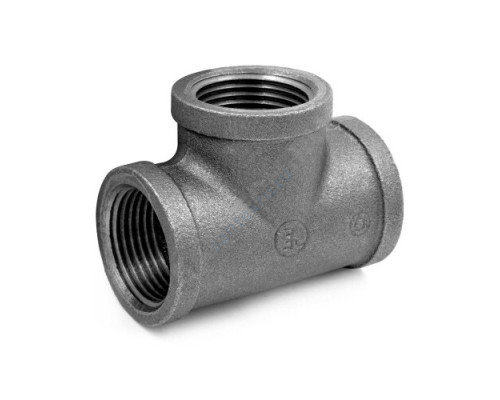 Тройник прямой чугун Ду 40 (1 1/2") ВР/ВР Fittex PLUS