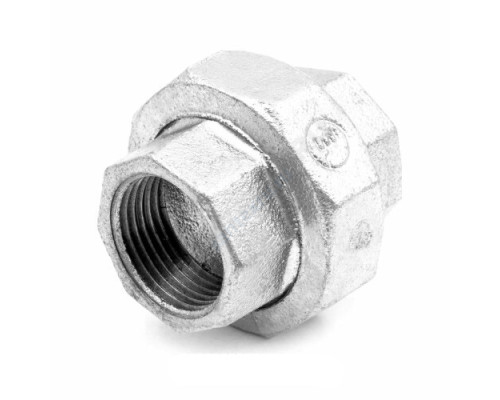 Соединитель прямой американка чугун оц Ду 32 (1 1/4") ВР/ВР Fittex PLUS