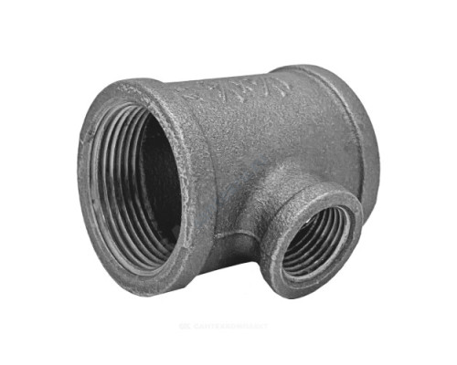 Тройник переходной чугун Ду 40х20 (1 1/2"х3/4") ВР/ВР Fittex PLUS