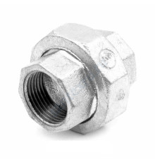 Соединитель прямой американка чугун Ду 20 (3/4") ВР/ВР конусный Fittex PLUS