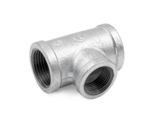 Тройник переходной чугун оц Ду 32х25 (1 1/4"х1") ВР/ВР Fittex PLUS