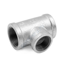 Тройник переходной чугун оц Ду 50х40 (2"х1 1/2") ВР/ВР Fittex PLUS