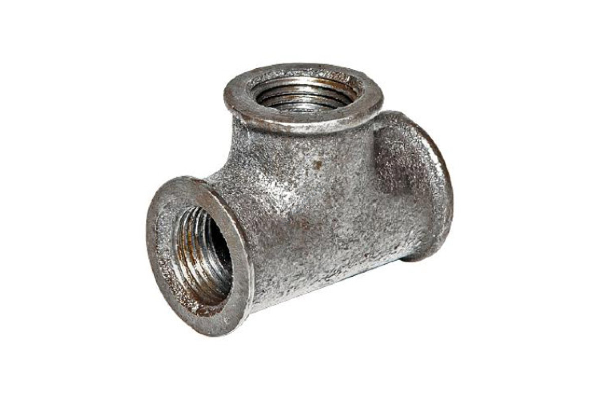 Тройник прямой чугун Ду 40 (1 1/2") ВР/ВР ГОСТ 8948-75 МЗОО 