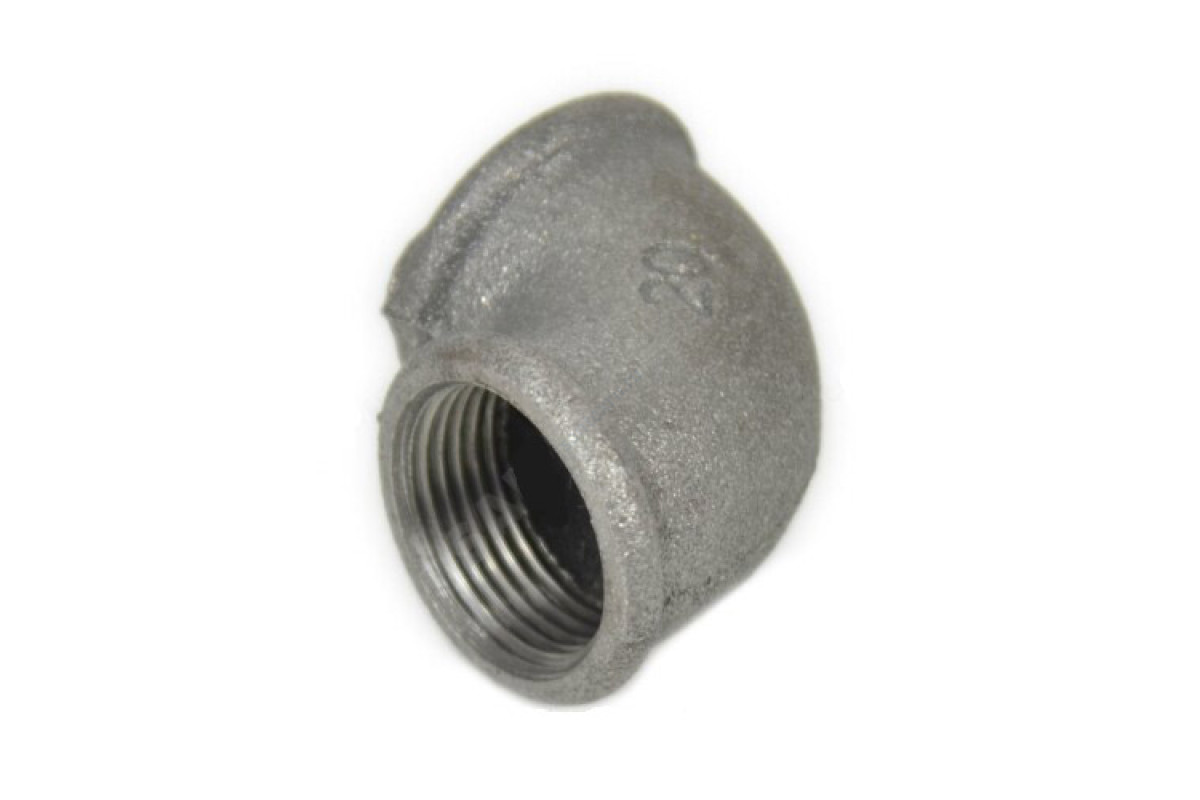 Угольник проходной чугун Ду 40 (1 1/2") ВР/ВР Fittex