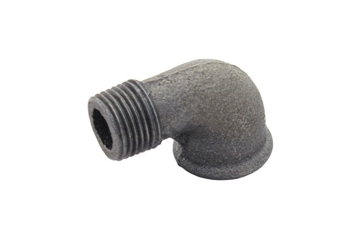 Угольник проходной чугун Ду 25 (1") ВР/НР Fittex