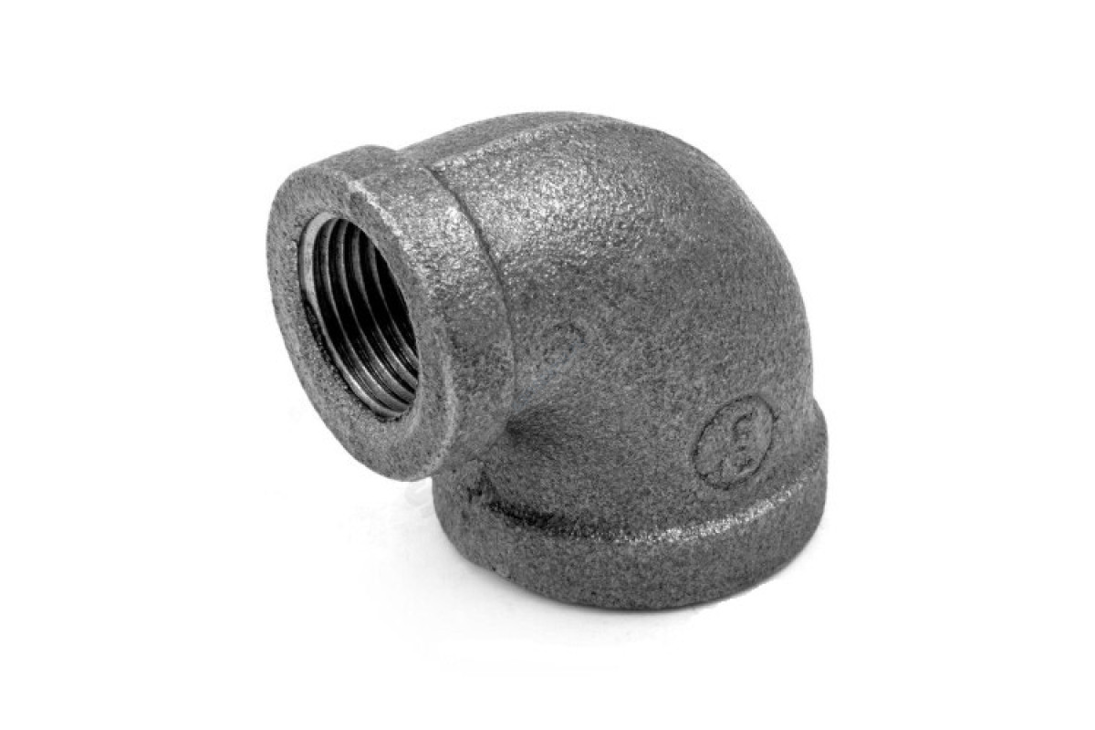 Угольник переходной чугун Ду 25х20 (1"х3/4") ВР/ВР Fittex PLUS