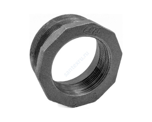 Футорка чугун Ду 40х32 (1 1/2"х1 1/4") НР/ВР Fittex PLUS