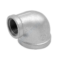 Угольник переходной чугун оц Ду 25х15 (1"х1/2") ВР/ВР Fittex PLUS