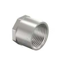 Муфта латунь никель Ду 15 (1/2") ВР LD LD.67.502.15