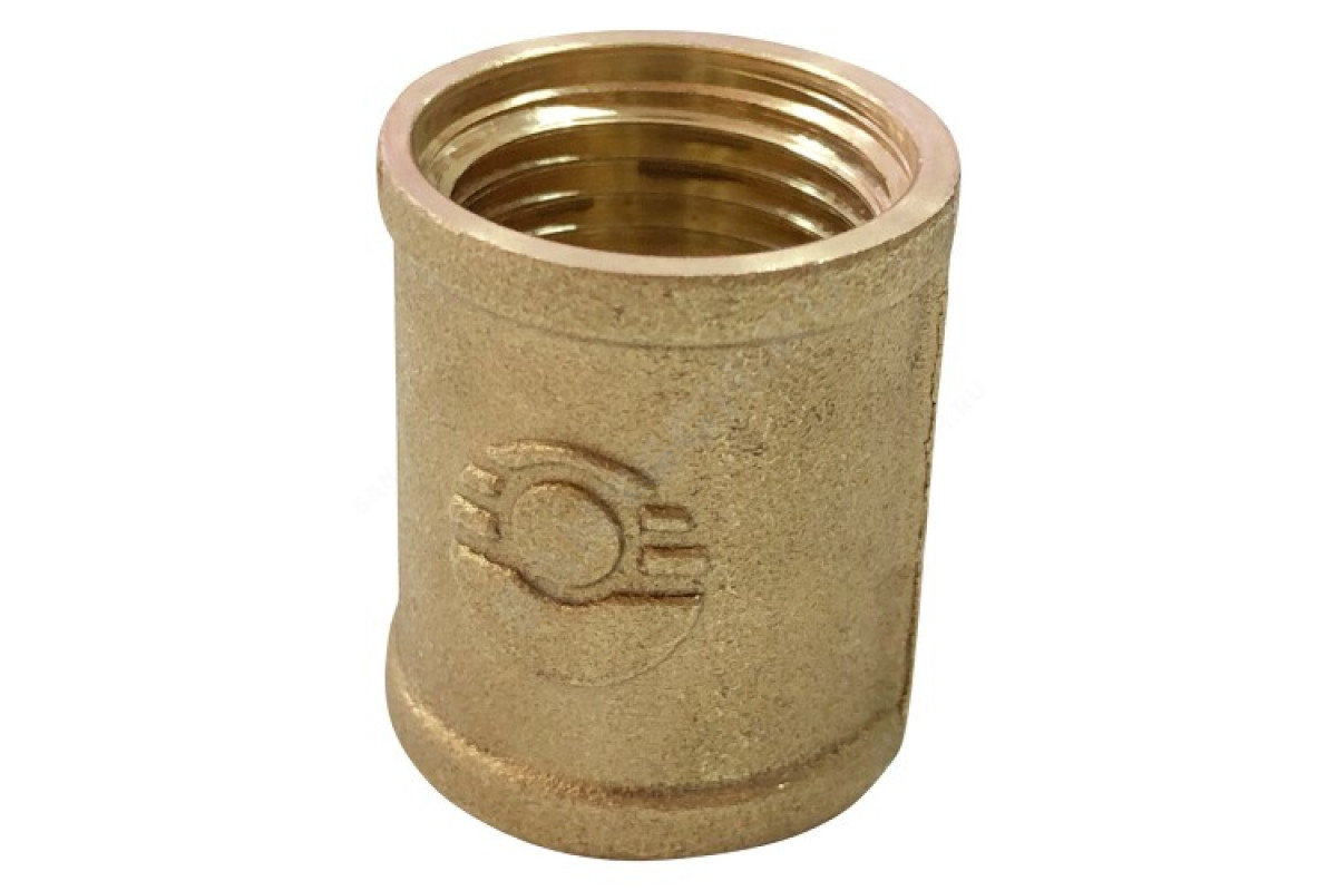 Муфта латунь Ду 15 (1/2") ВР VALFEX VF.170.L.012