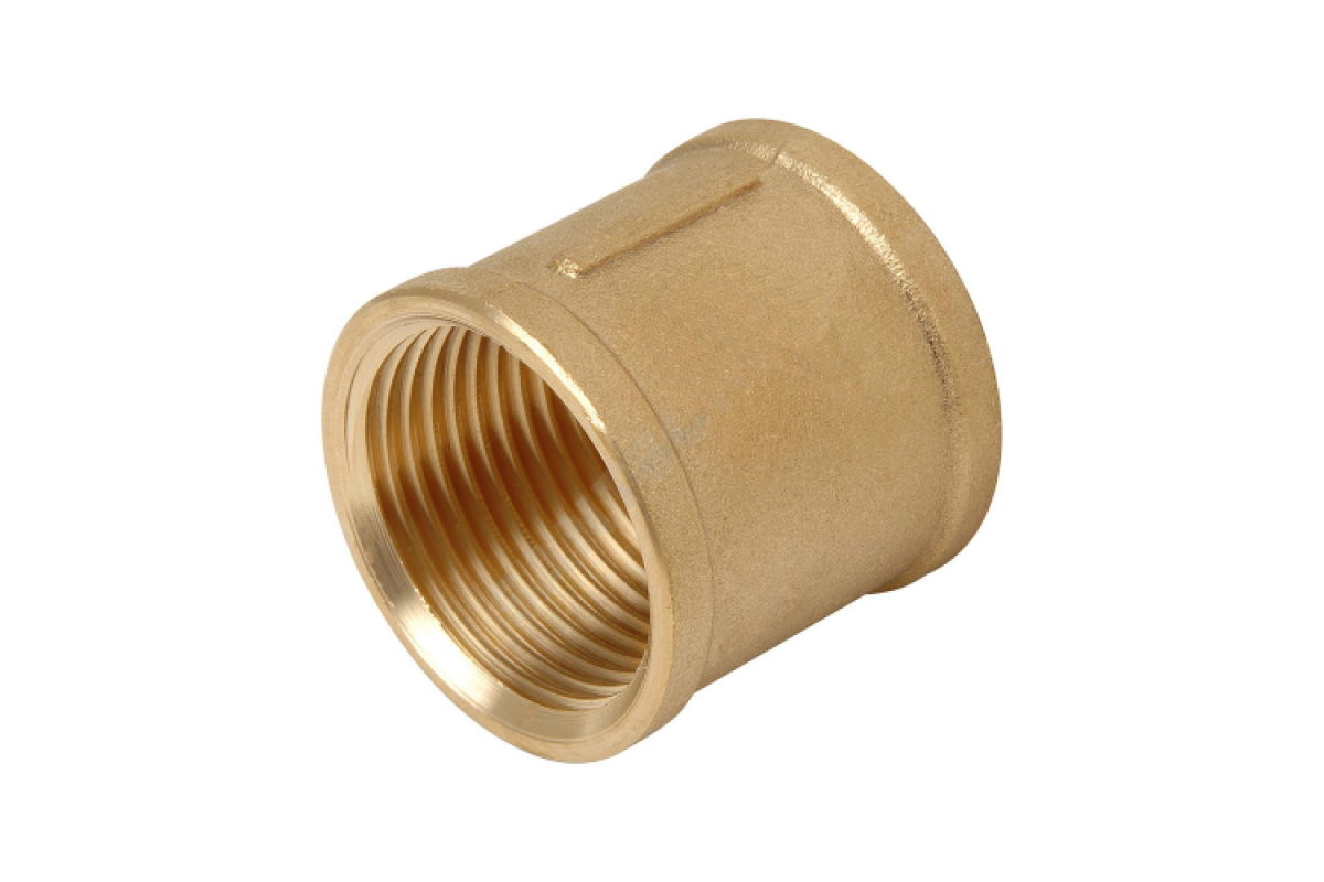 Муфта латунь Ду 15 (1/2") ВР Цветлит ZW50044