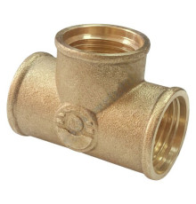 Тройник латунь Ду 20 (3/4") ВР/ВР VALFEX VF.130.L.034