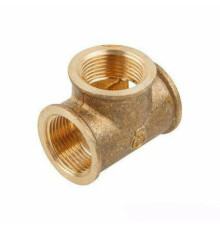 Тройник латунь Ду 20 (3/4") ВР/ВР Цветлит ZW50085