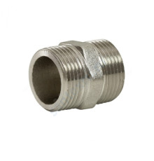 Ниппель латунь никель Ду 25 (1") НР LD LD.67.501.25