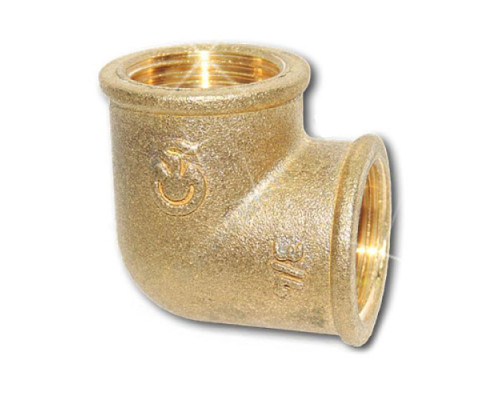 Угольник латунь Ду 25 (1") ВР/ВР Цветлит ZW50099