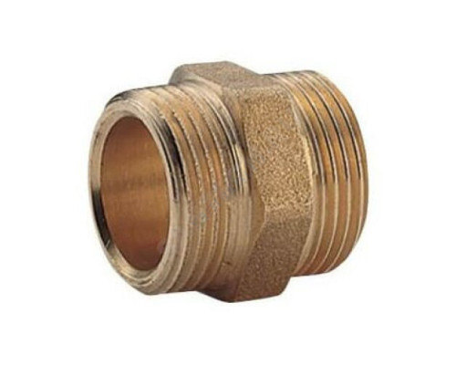 Ниппель латунь Ду 32 (1 1/4") НР R189 Giacomini R189Y006 Ниппель латунь Ду 32 (1 1/4") НР R189 Giacomini R189Y006