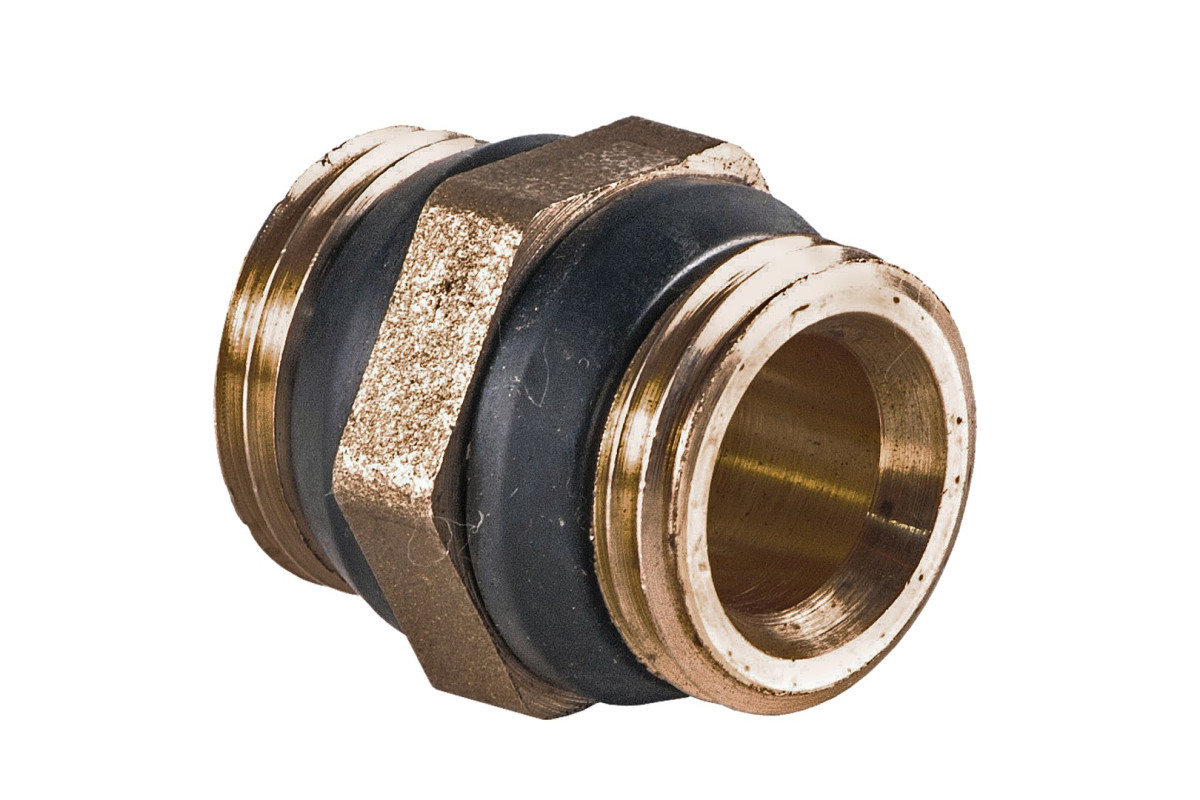 Ниппель латунь Ду 32 (1 1/4") НР R189D Giacomini R189DY006