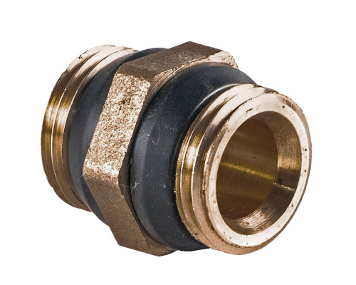 Ниппель латунь Ду 32 (1 1/4") НР R189D Giacomini R189DY006