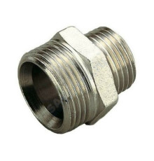 Ниппель латунь переходной Ду 20х15 (3/4"х1/2") НР Россия