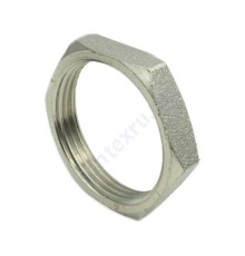 Контргайка латунь никель Ду 40 (1 1/2") ВР