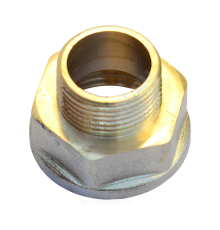 Переход латунь никель реборда Ду 20х15 (3/4"х1/2") ВР/НР