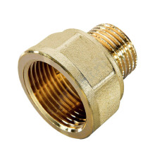 Переход латунь Ду 15х10 (1/2"х3/8") ВР/НР Цветлит ZW50062