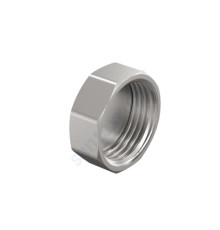 Заглушка латунь никель Ду 15 (1/2") ВР LD LD.67.504.15
