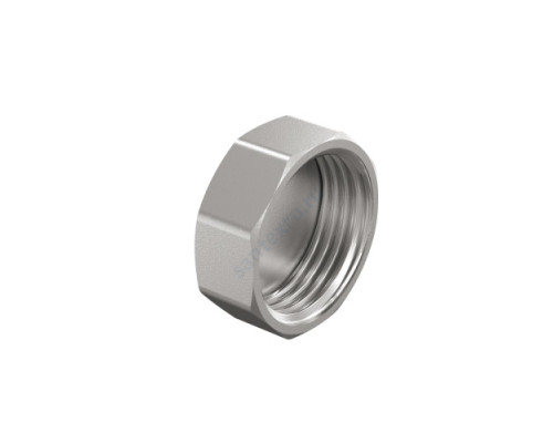 Заглушка латунь никель Ду 15 (1/2") ВР LD LD.67.504.15 Заглушка латунь никель Ду 15 (1/2") ВР LD LD.67.504.15
