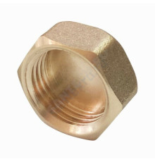 Заглушка латунь Ду 15 (1/2") ВР VALFEX VF.590.L.012