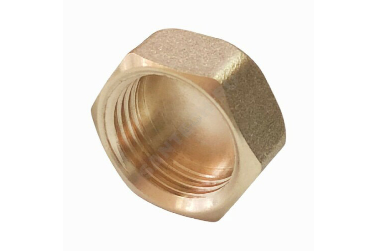 Заглушка латунь Ду 25 (1") ВР VALFEX VF.590.L.100