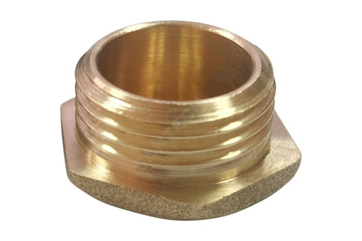 Заглушка латунь Ду 20 (3/4") НР VALFEX VF.583.L.034