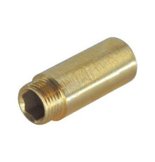 Удлинитель латунь Ду 15 (1/2") L=50мм ВР/НР Цветлит