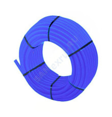 Шланг гофрированный защитный Дн 25 для трубы Дн 16 синий бухта 50м TECK Uponor 1012859