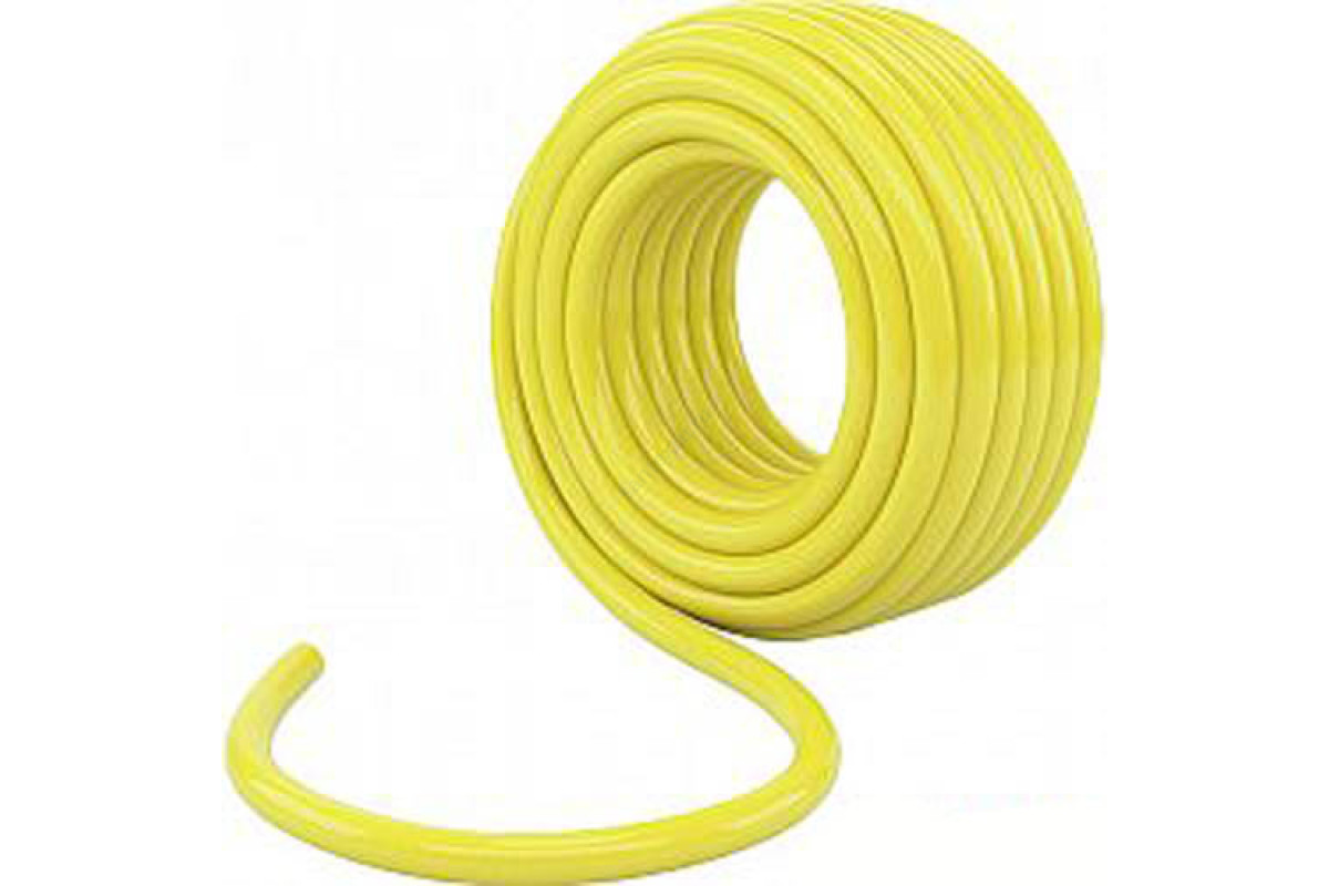 Шланг поливочный армированный ПВХ Дн 25 желтый L=25м Сибртех 673596