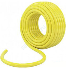 Шланг поливочный армированный ПВХ Дн 25 желтый L=25м Сибртех 673596