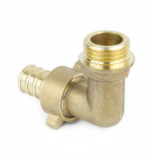 Переходник разъемный для шланга Дн 20х3/4" НР угловой 9106 Aquasfera 9106-04