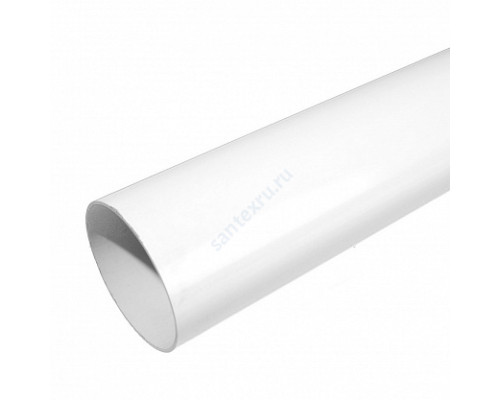 Труба (PP-MD) б/раструб бесшумная светло-серая Skolan dB SKGL Дн 90х4,5 3м