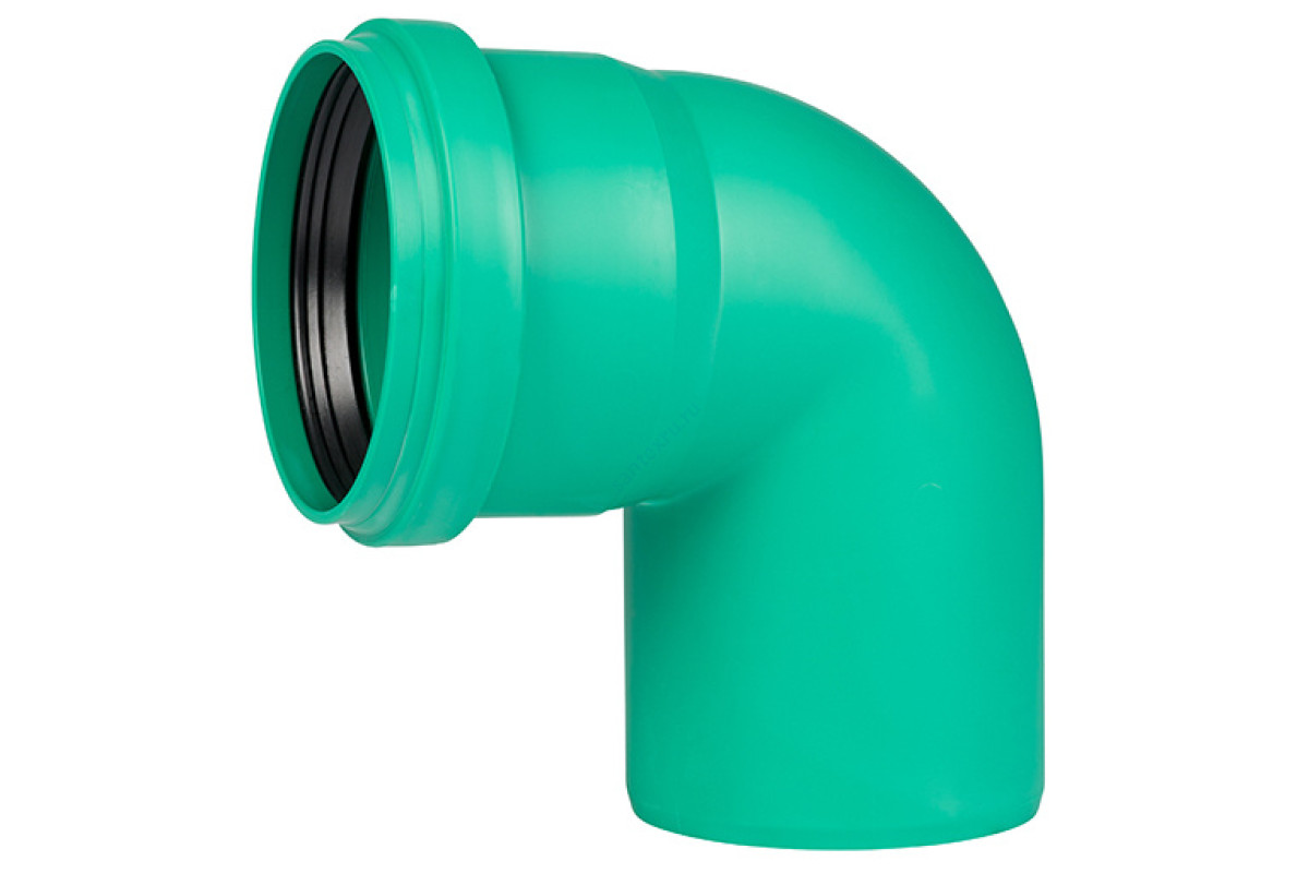 Отвод PP-MD зелёный KG2000 KG2000B Дн 250х87гр б/нап в/к Ostendorf 771750