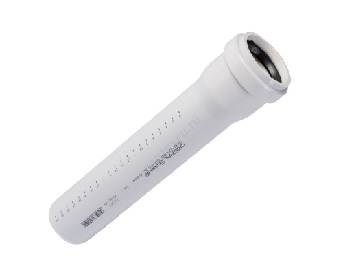 Труба PP-H с раструбом белая HT HTEMw Дн 32х1,8 б/нап L=2,0м в/к Ostendorf 559040