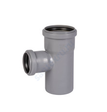 Тройник PP-H переходной серая HT HTEA Дн 160х110х45гр б/нап в/к Ostendorf 117210