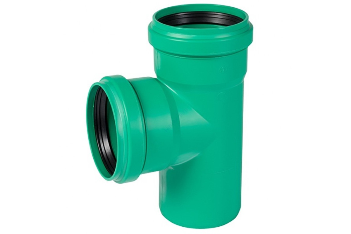 Тройник PP-MD зелёный KG2000 KG2000EA Дн 200х160х87гр б/нап в/к Ostendorf 774660