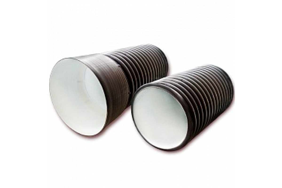 Труба ПЭ раструбная гофрированная КОРСИС DN/OD 400 б/нап SN8 L=6,0м Полипластик