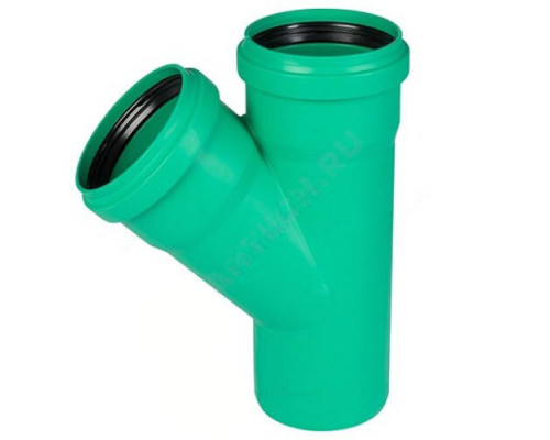 Тройник PP-MD зелёный KG2000 KG2000EA Дн 200х110х45гр б/нап в/к Ostendorf 772360