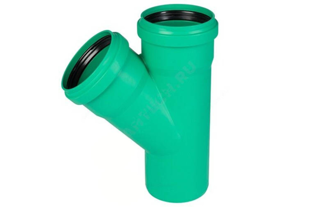 Тройник PP-MD зелёный KG2000 KG2000EA Дн 500х315х45гр б/нап в/к Ostendorf 771150