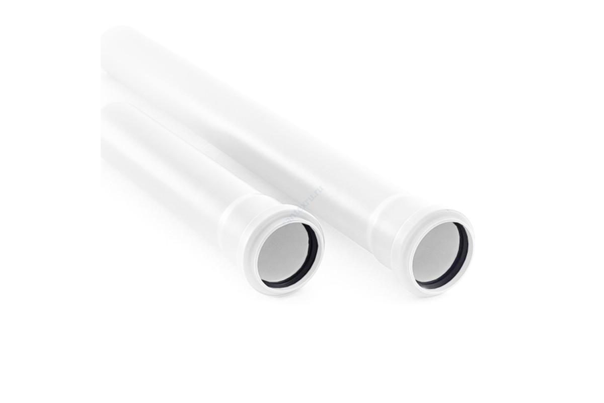 Труба PP-H с раструбом белая Дн 32х1,8 б/нап L=0,25м в/к RTP (РосТурПласт) 27512