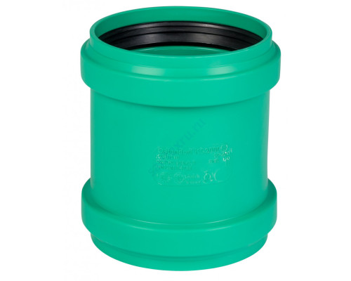 Муфта PP-MD двухраструбная зелёная KG2000 KG2000MM Дн 400 б/нап в/к Ostendorf 777900