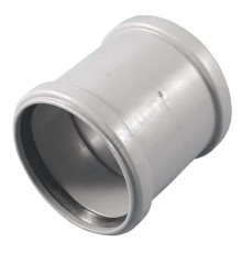 Муфта PP-H двухраструбная серая Дн 32 б/нап в/к VALFEX 20106032